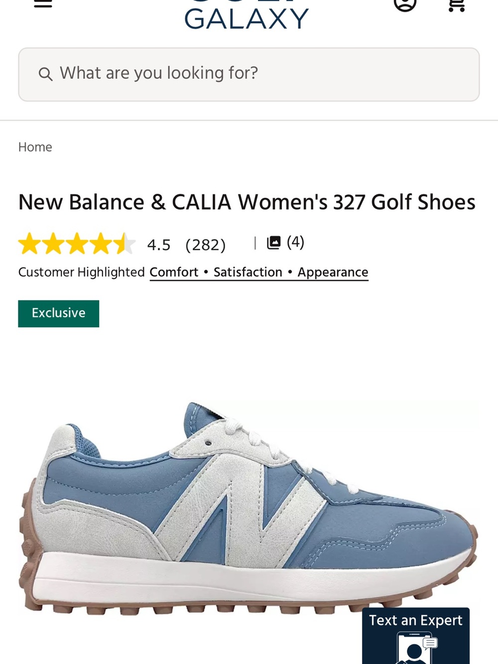 New Balance Light Blue and White Retro-Style Sneakers - Picture 3 of 3